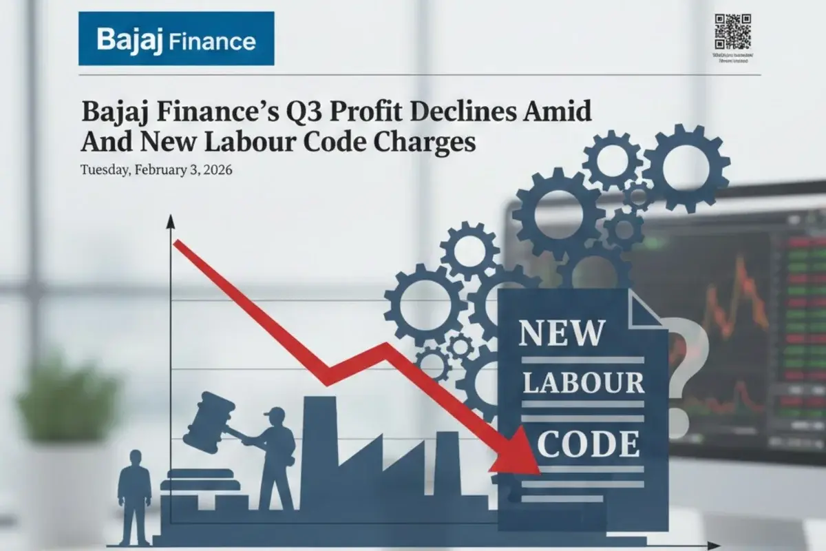 Bajaj Finance's Q3 Profit Declines Amid New Labour Code Charges