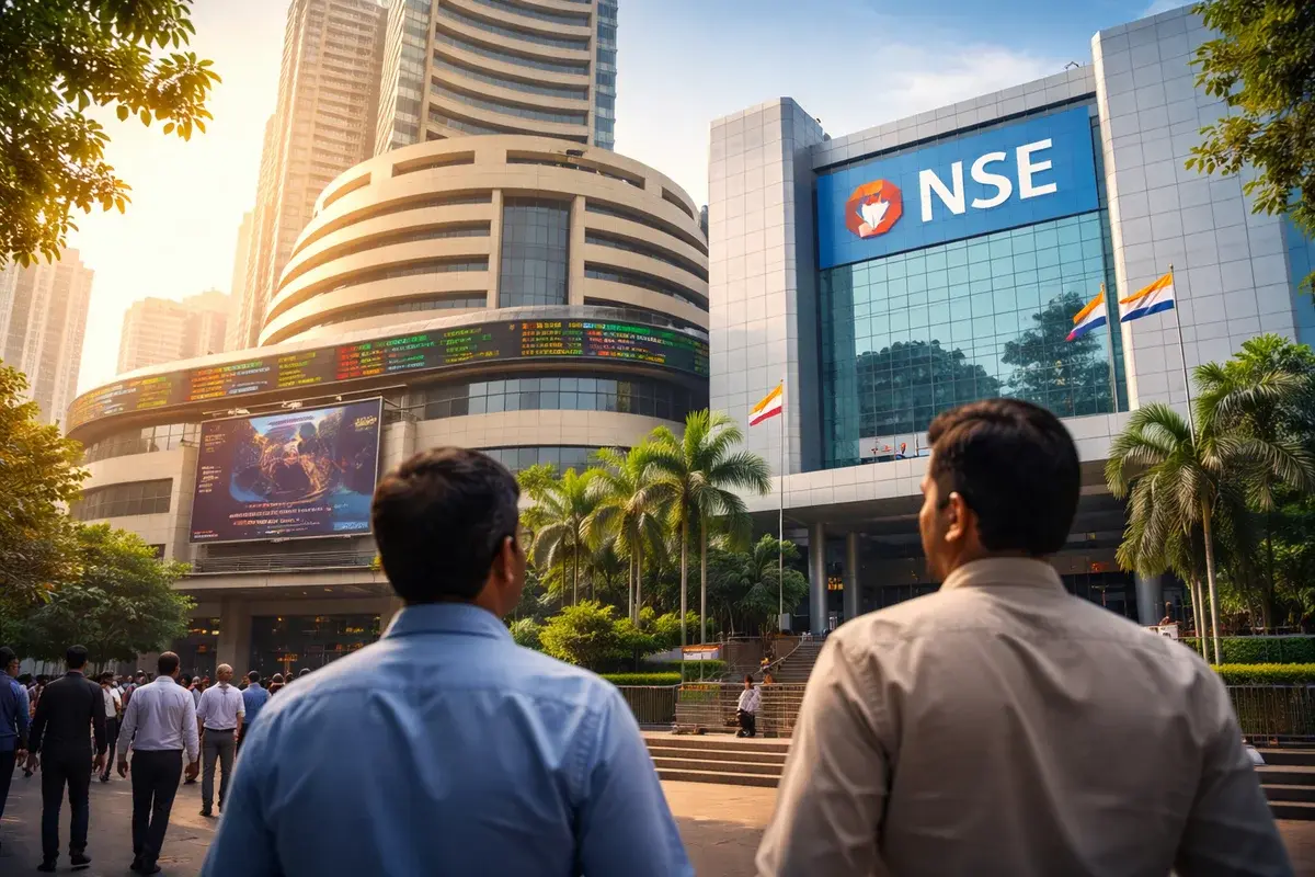 Indian Stock Market Ends Higher for Third Straight Session, Tech Stocks Drag Indices Despite India–US Trade Optimism