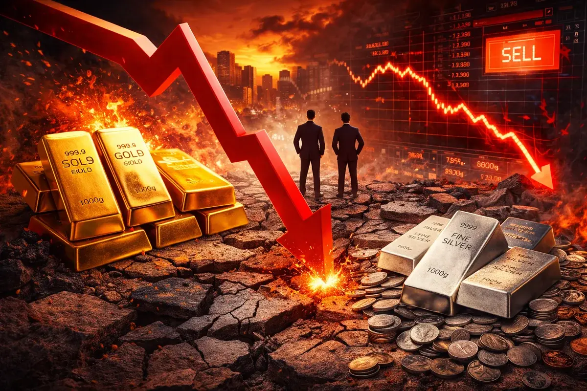 3 Key Reasons Why Gold and Silver Prices Are Crashing — Should Investors Buy the Fear?