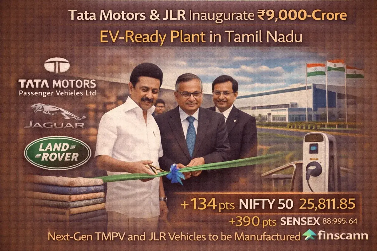 Tata Motors Launches ₹9,000 Crore EV-Ready Plant in Tamil Nadu; Range Rover Evoque First Off Line