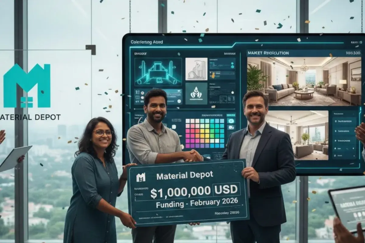Material Depot Secures $10 Million Funding to Revolutionize India's Home Interiors Market in February 2026