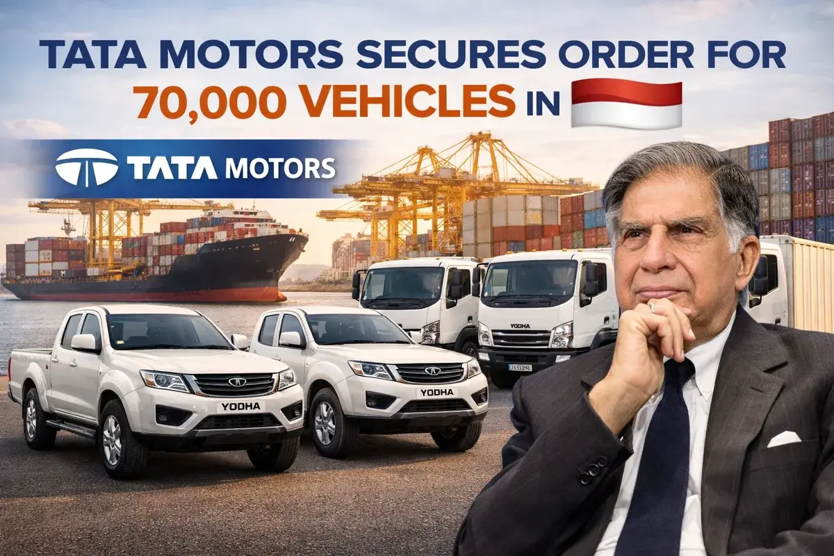 Tata Motors Secures 70,000 Vehicle Order in Indonesia, Boosting Global Commercial Vehicle Strategy