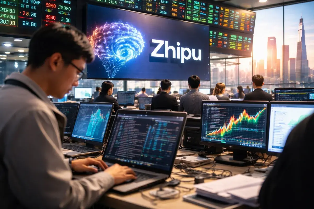 China’s AI Rally: Zhipu Sparks 30% Surge as New Models Ignite Tech Stock Momentum