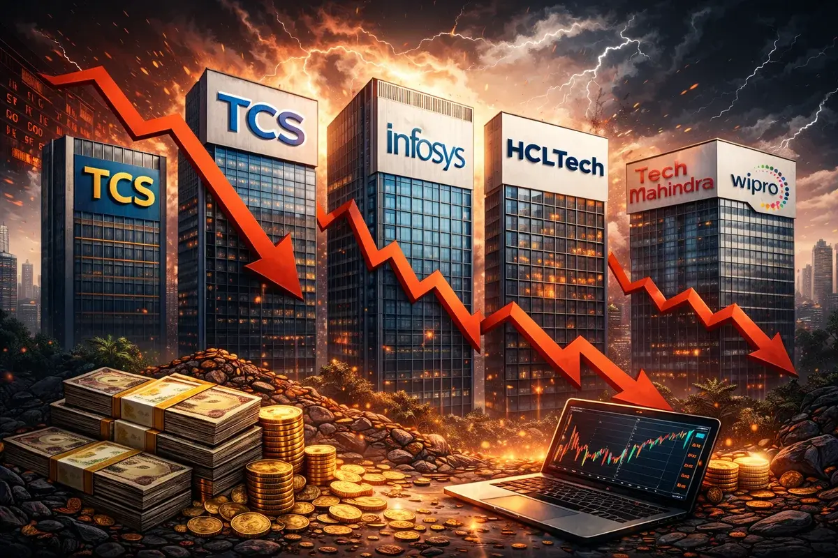 India’s IT Titans Under Pressure: Is This the Silent Accumulation Phase Before the Next Tech Rally?