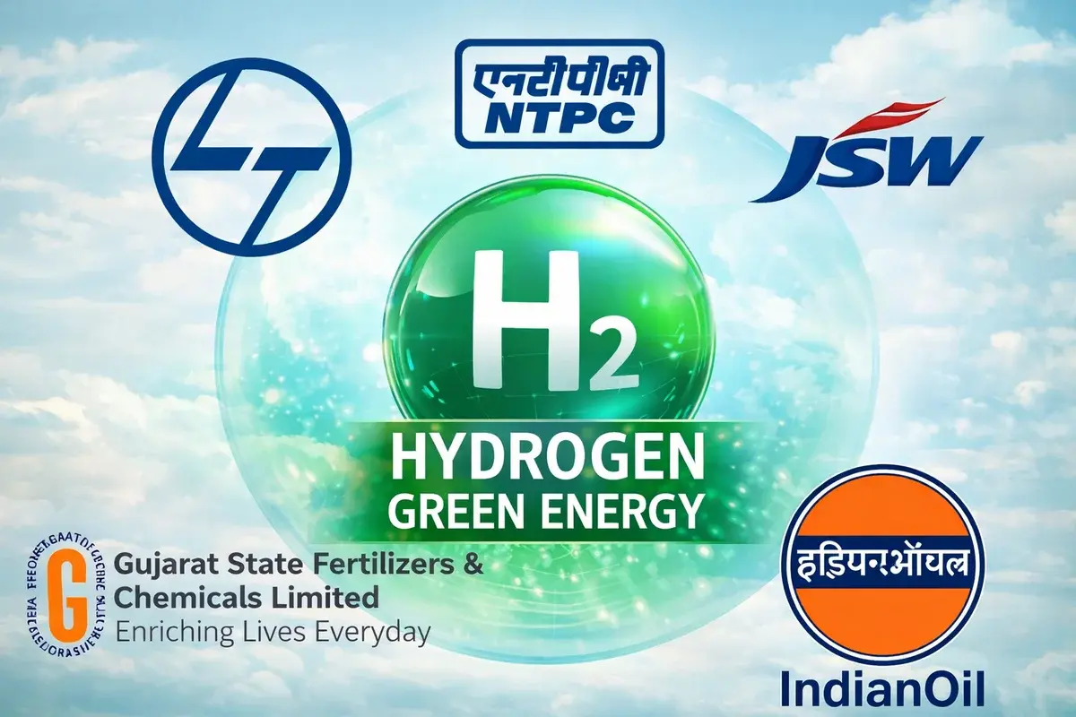 ₹8 Trillion Green Hydrogen Bet: 5 Stocks Leading India’s Energy Shift - financial news image