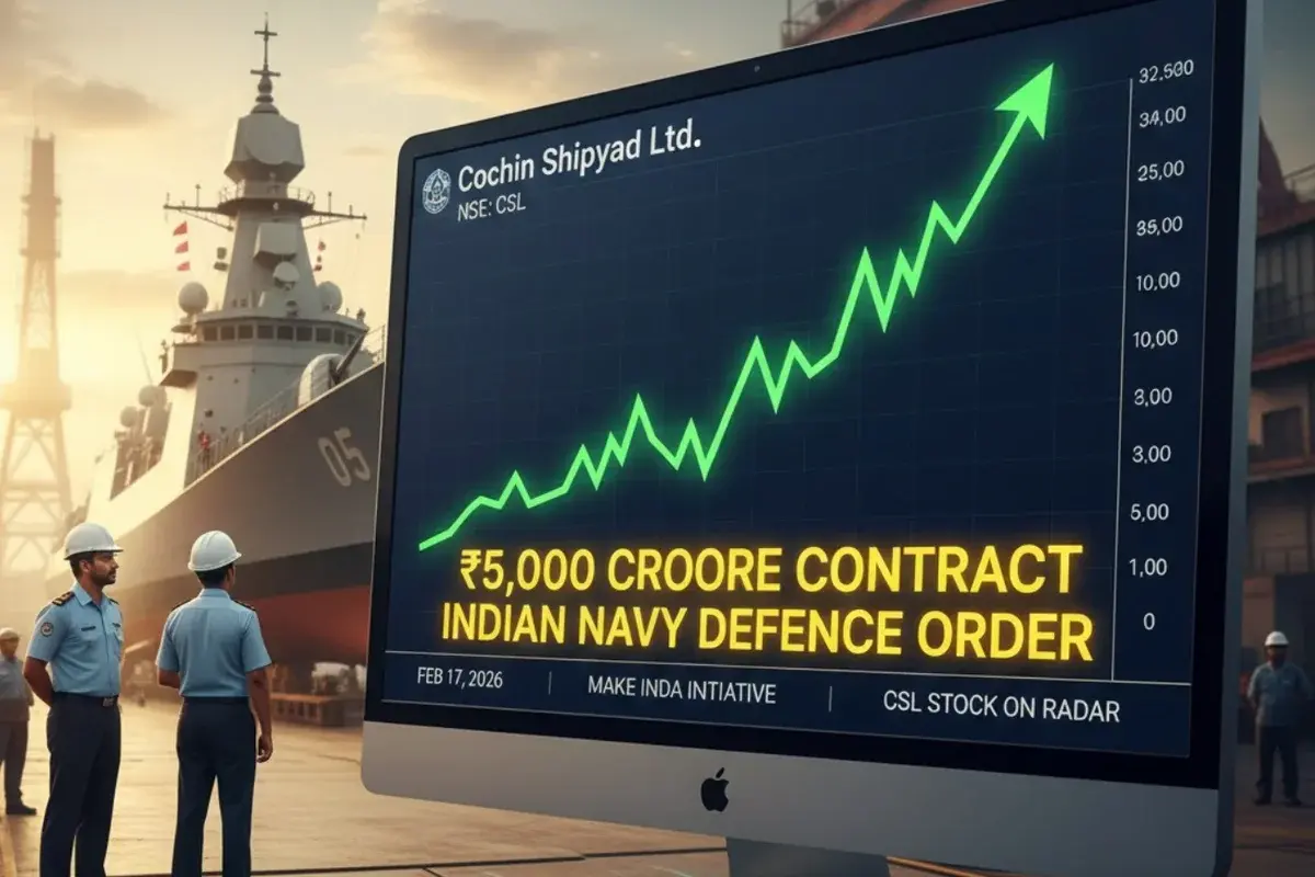 Cochin Shipyard Shares Soar on ₹5,000 Crore Indian Navy Contract – February 2026 Analysis