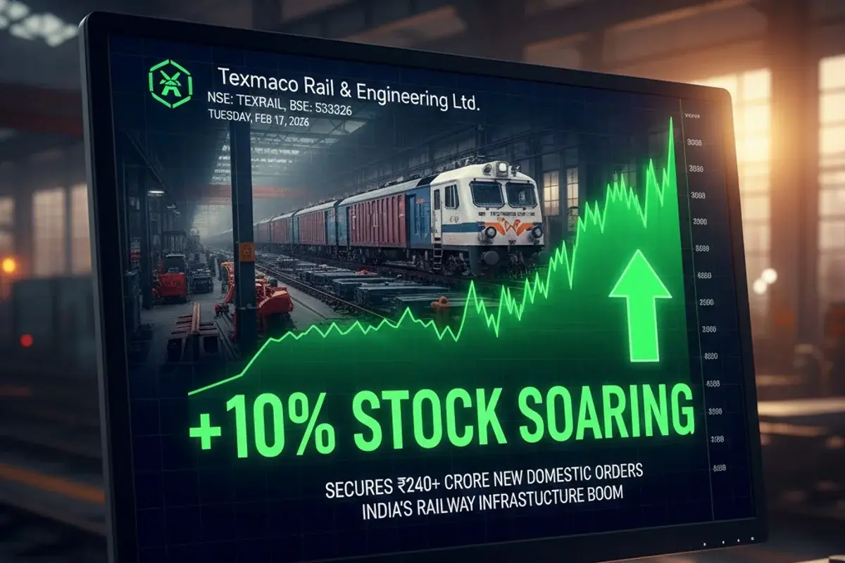 Texmaco Rail & Engineering Ltd - stock market news illustration