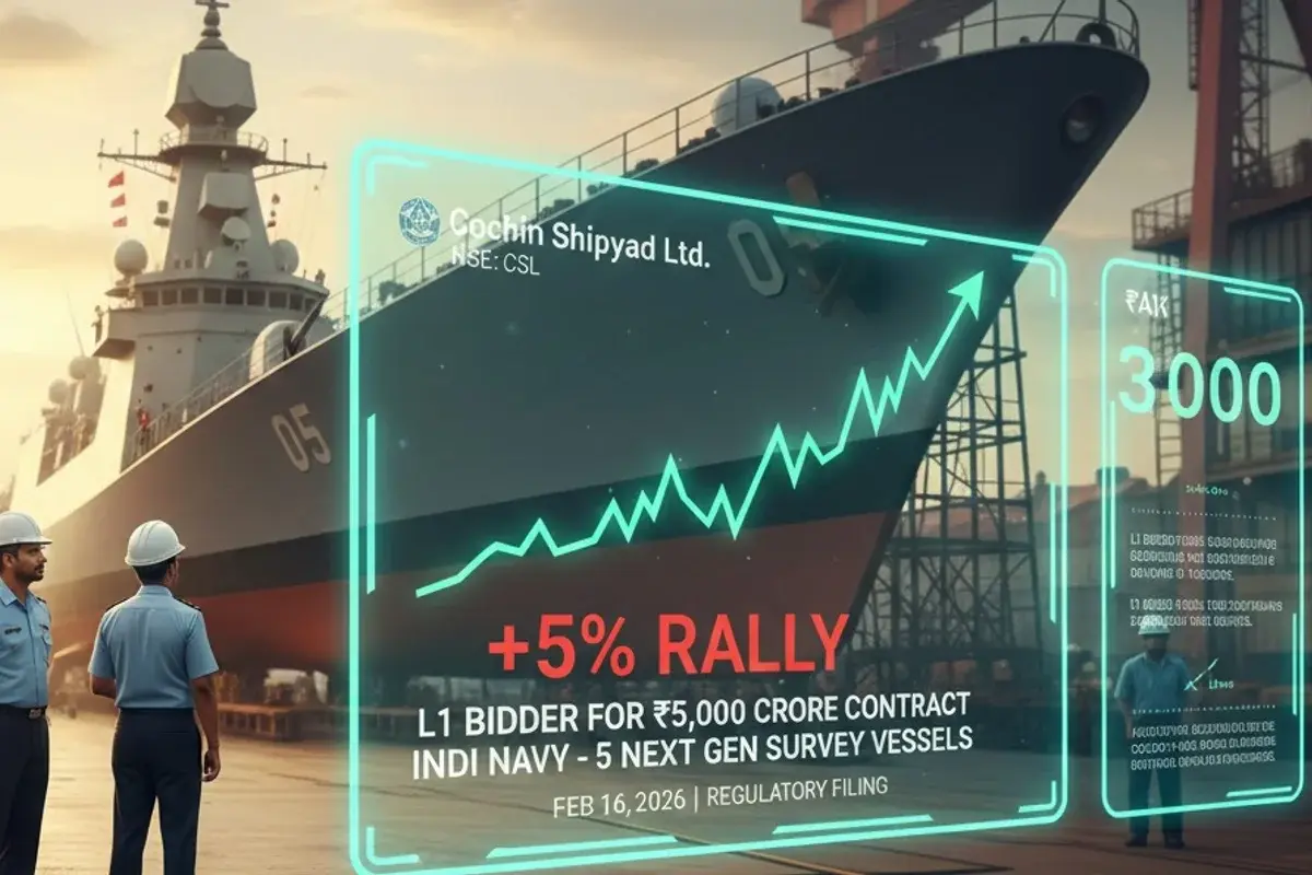 Cochin Shipyard Shares Surge: ₹5,000 Crore Indian Navy Contract Bolsters Defence Stock Prospects – February 2026 Analysis