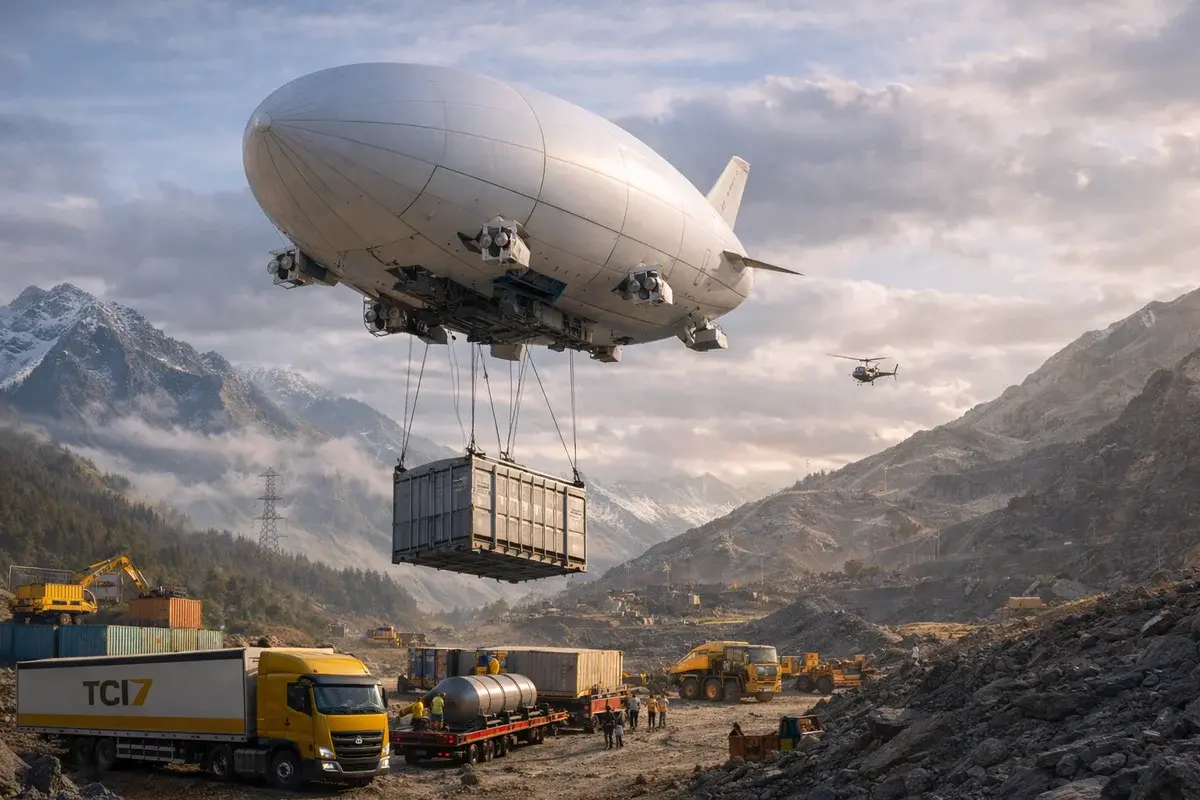 TCI and Flying Whales Soar into India's Logistics Future with Pioneering Airship Technology: A FinScann Analysis