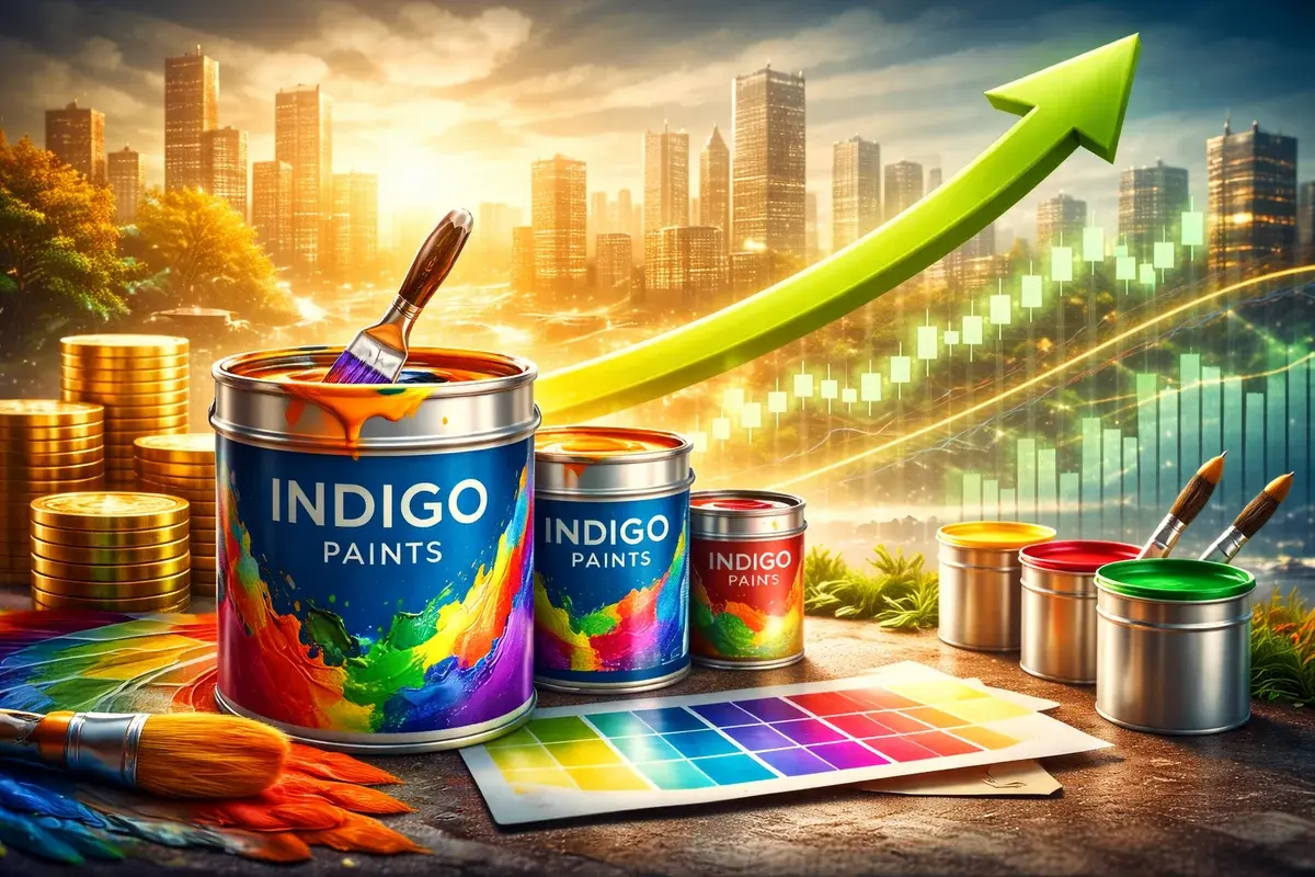 Indigo Paints Share Price Target ₹1,400: Motilal Oswal Bullish on Demand Recovery