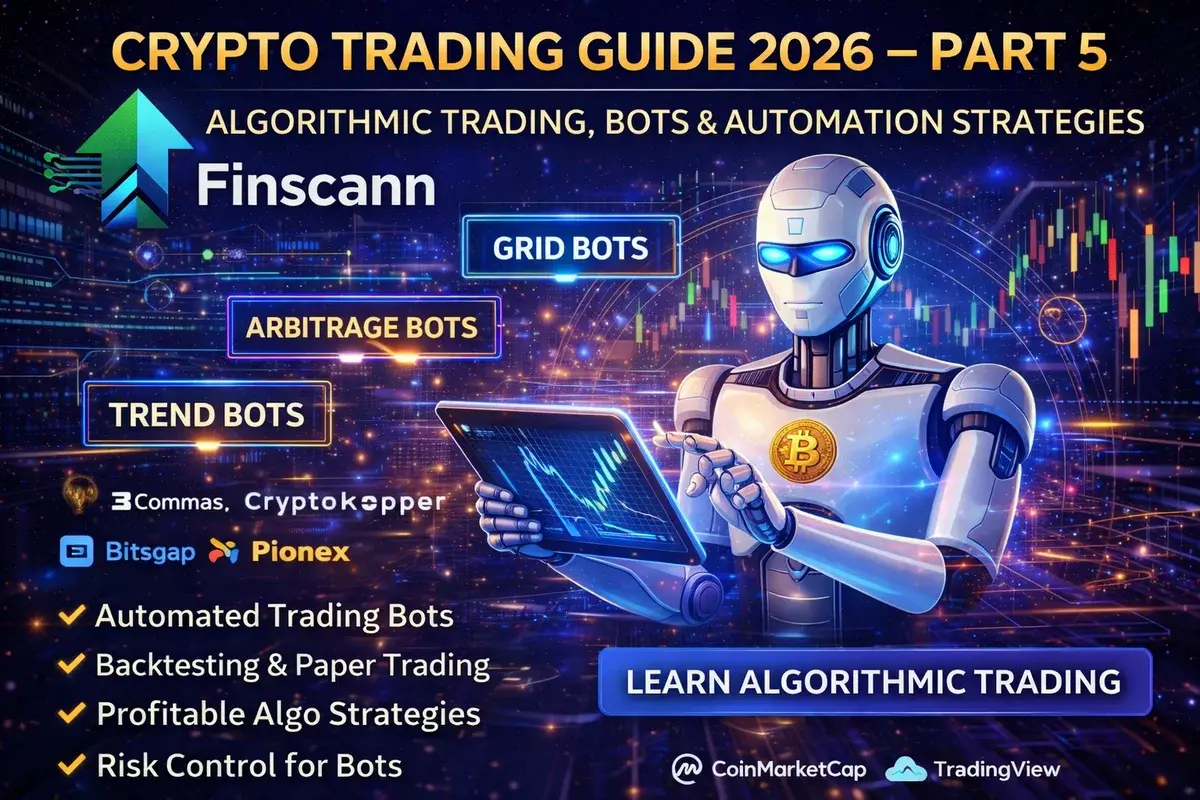 Crypto Trading Guide 2026 Part 5: Algorithmic Trading, Bots & Automation Strategies