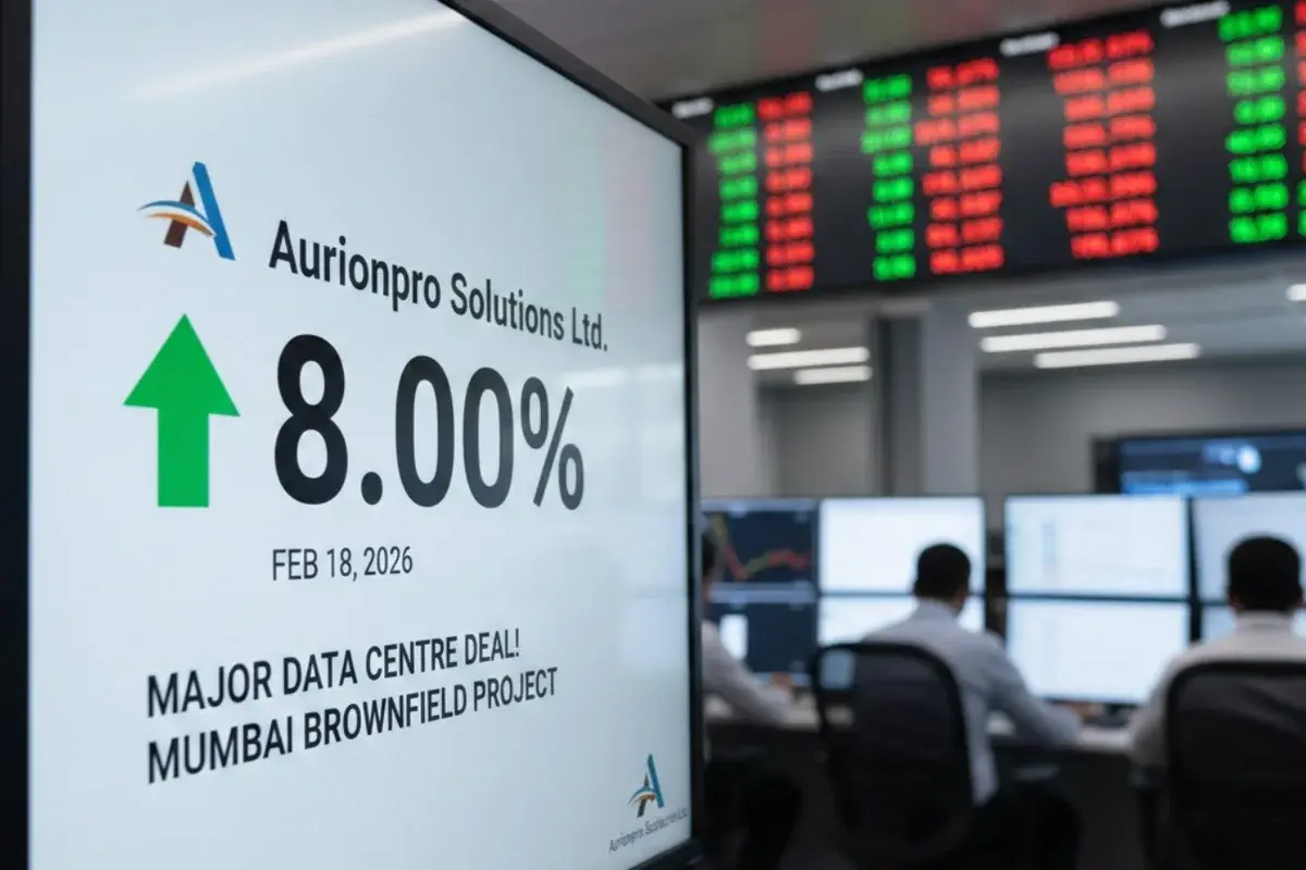 Aurionpro Solutions Stock Surges 8% in February 2026: A Deep Dive into Its Latest Global Data Centre Order Win