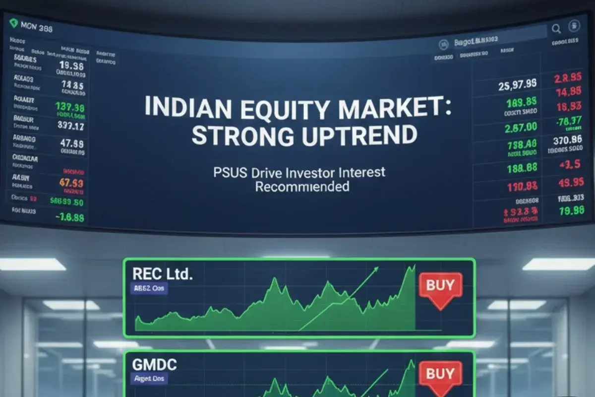 Angel One's Osho Krishan Recommends REC and GMDC for February 2026 Growth as PSU Stocks Lead Market Rally