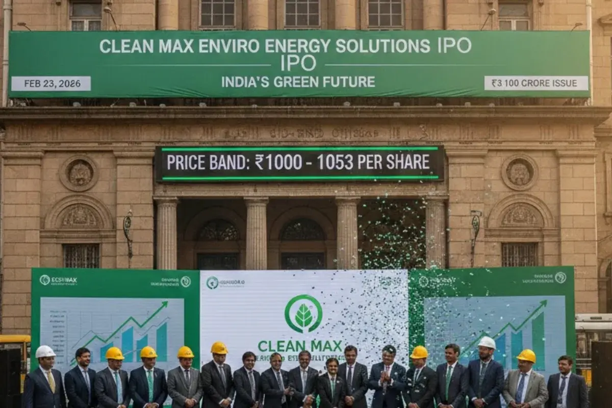 Clean Max Enviro Energy Solutions Limited - IPO announcement illustration