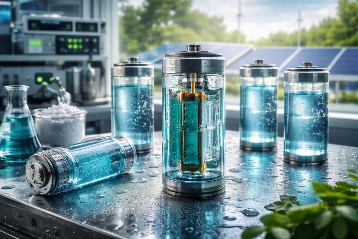 China’s Water-Based Battery Breakthrough: 120,000+ Cycles Could Outlast Lithium-Ion by Decades - financial news image