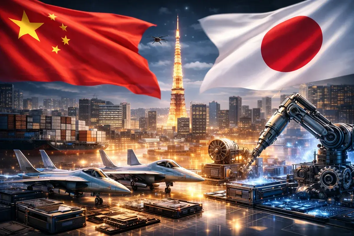 China’s Export Control Escalation Targets Japanese Industrial Giants: Strategic Shockwaves Across As - financial news image