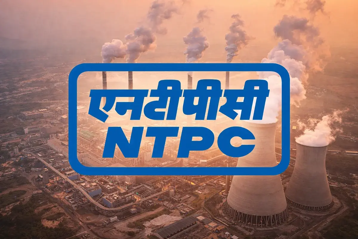NTPC Ltd - stock market news illustration