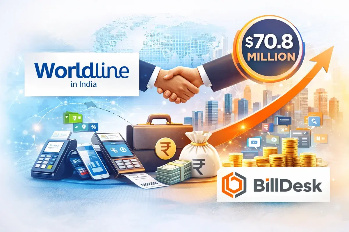 BillDesk to Acquire Worldline India for $70.8 Million in Strategic Payments Sector Consolidation - financial news image
