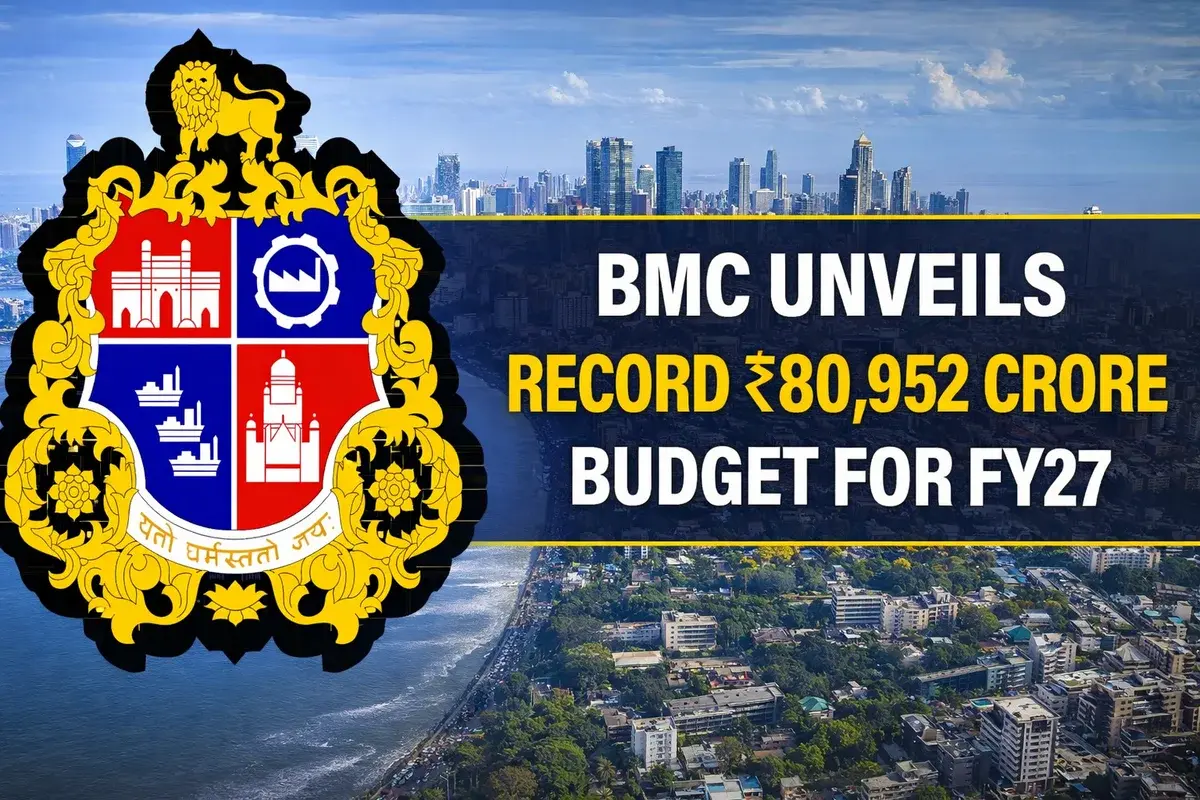 BMC FY27 Budget ₹80,952 Crore | Mumbai’s Record Civic Capex Push Explained - financial news image