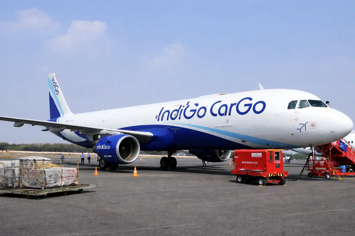 IndiGo Cargo Volume Grows 11% in 2025 to 438,147 Tonnes on Capacity Expansion - financial news image