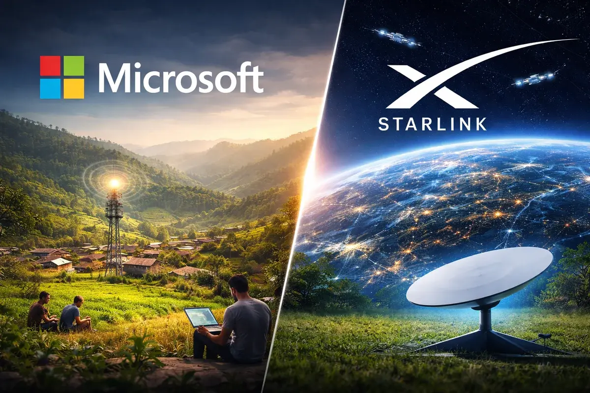 Microsoft Partners with Starlink to Expand Rural Internet and AI Access