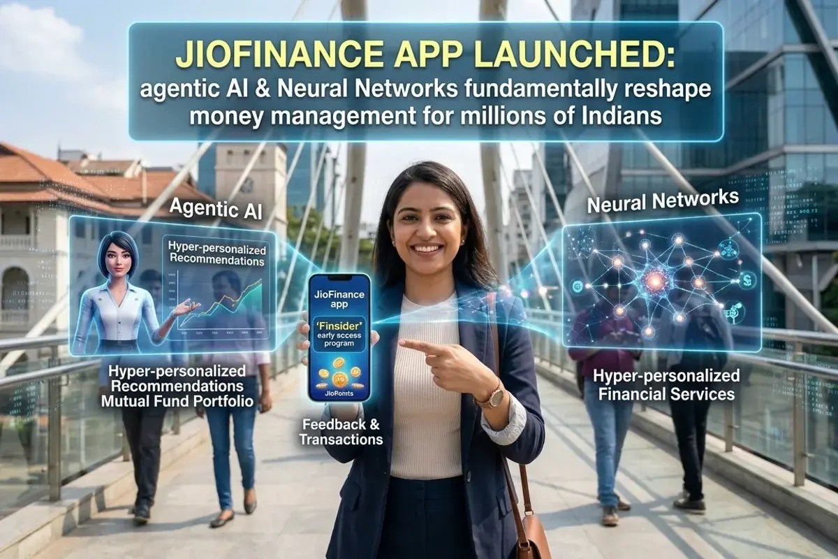 Jio Financial Services - stock market news illustration