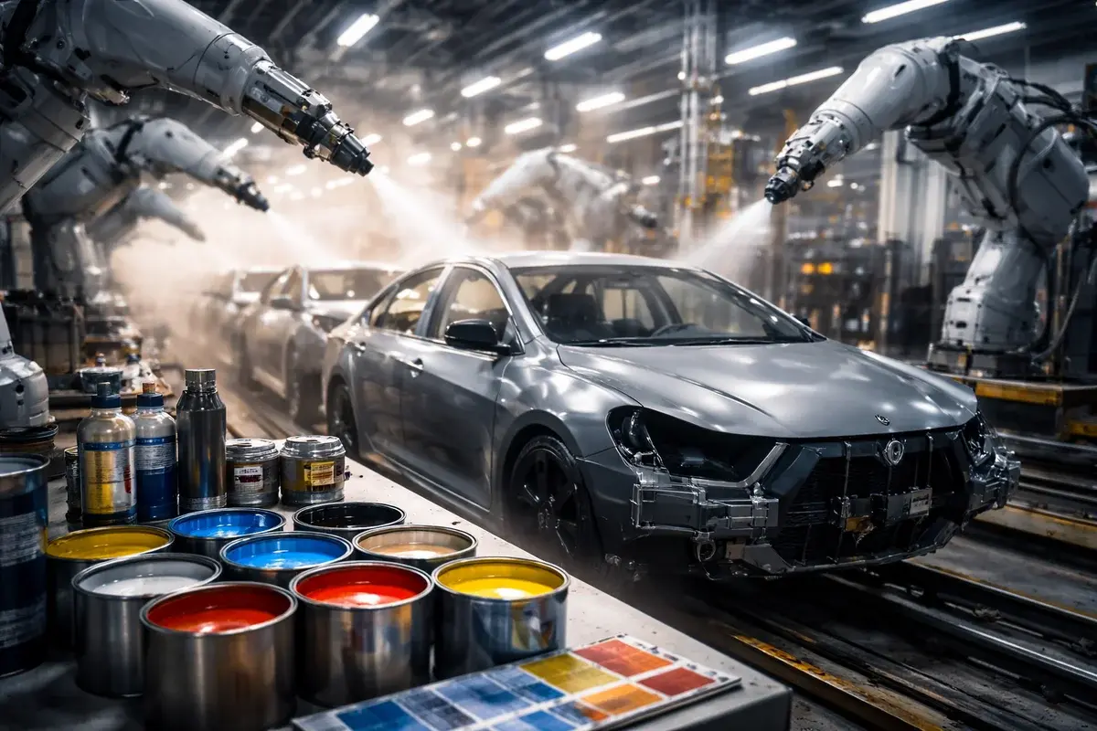 How One Japanese Company Controls 60% of India’s Automotive Paint Market - financial news image