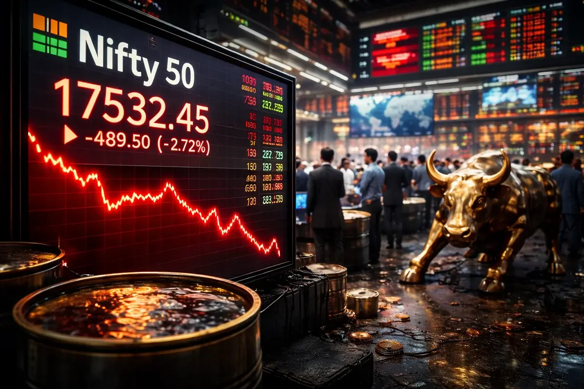 Stock Market Today: Oil Shock, Volatility Surge & Nifty Outlook Analysis : Feb 2026