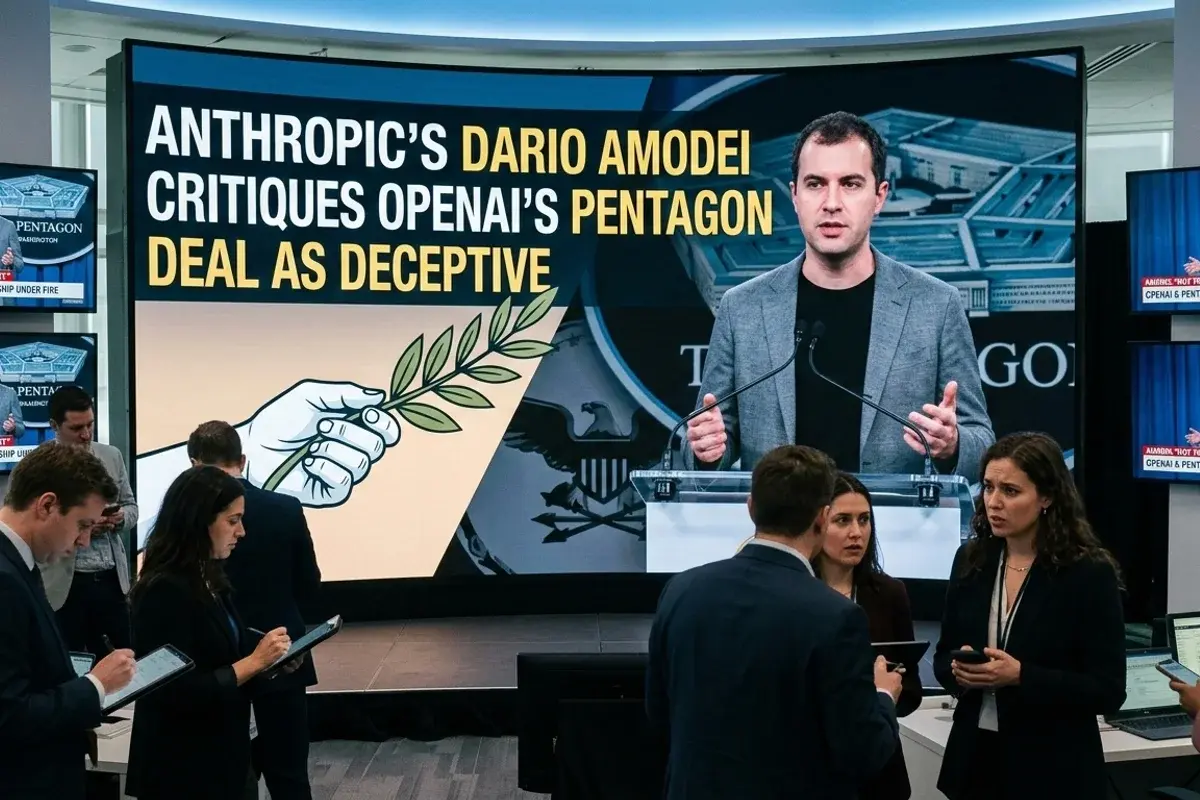 Anthropic's Dario Amodei Slams OpenAI Pentagon Deal as Deceptive Amidst AI Ethics Debate