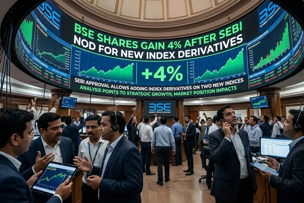 BSE Ltd - stock market news illustration