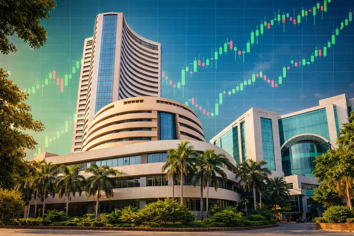 Sensex Jumps 900 Points, Nifty Closes Above 24,750 – Key Factors Behind India's Market Recovery Amid - financial news image