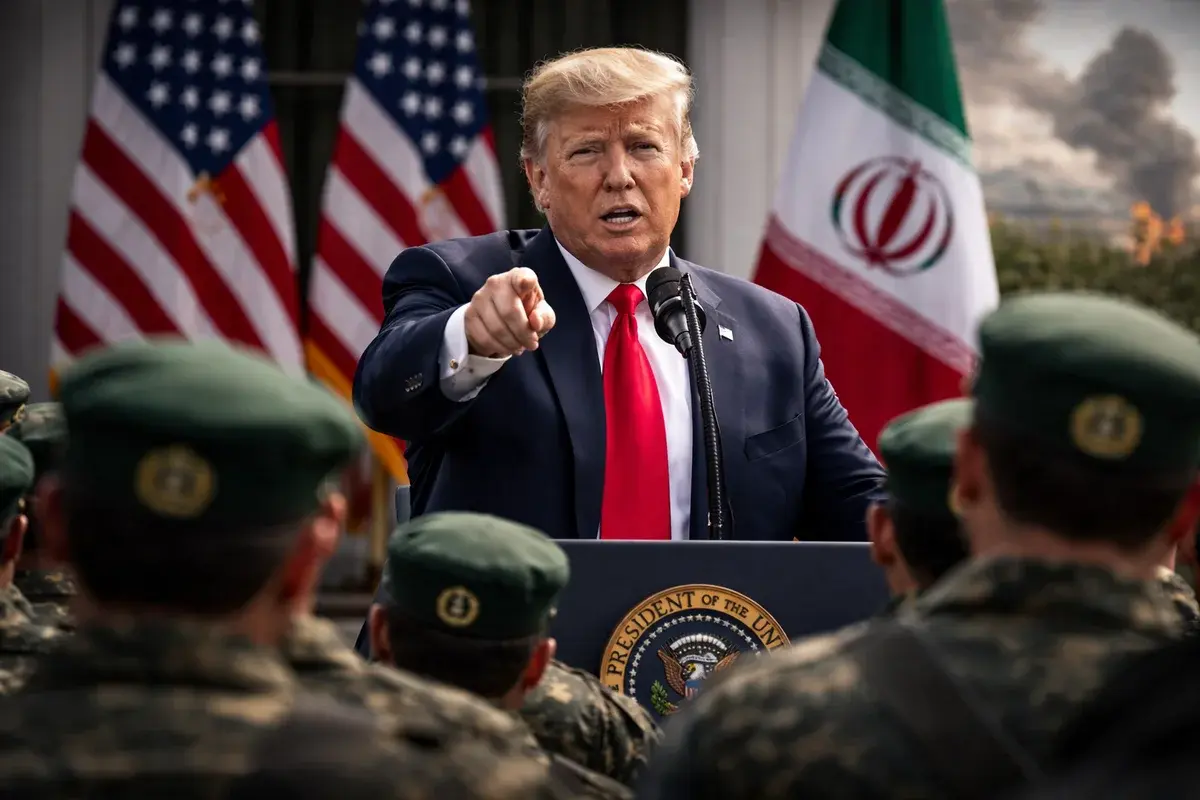 Trump Calls on Iran’s Revolutionary Guard to Surrender, Offering Immunity Amid Rising West Asia Tensions