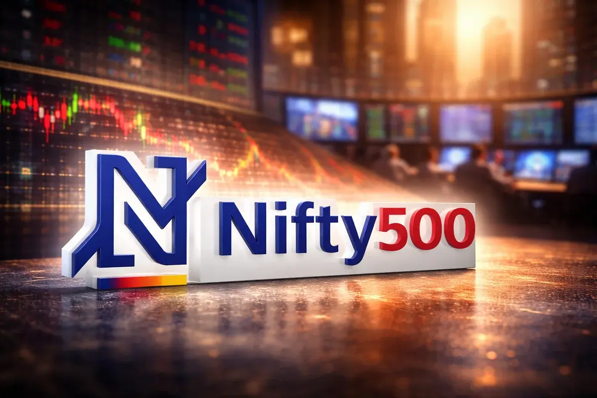 Nifty500 - market analysis illustration