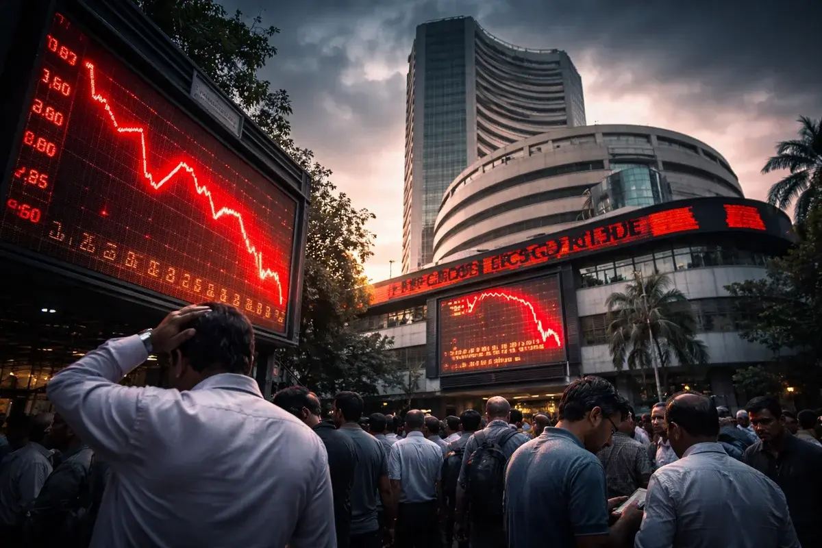 Sensex Crashes Over 1,000 Points, Nifty Slips Below 24,000: Four Key Reasons Behind the Market Sell-Off