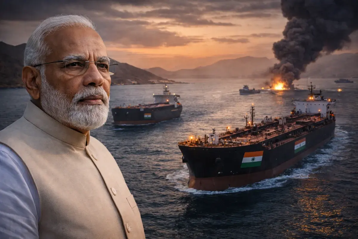 India's Oil Lifeline Secured as Iran Opens Strait of Hormuz Amid Geopolitical Shifts - March 2026 - financial news image